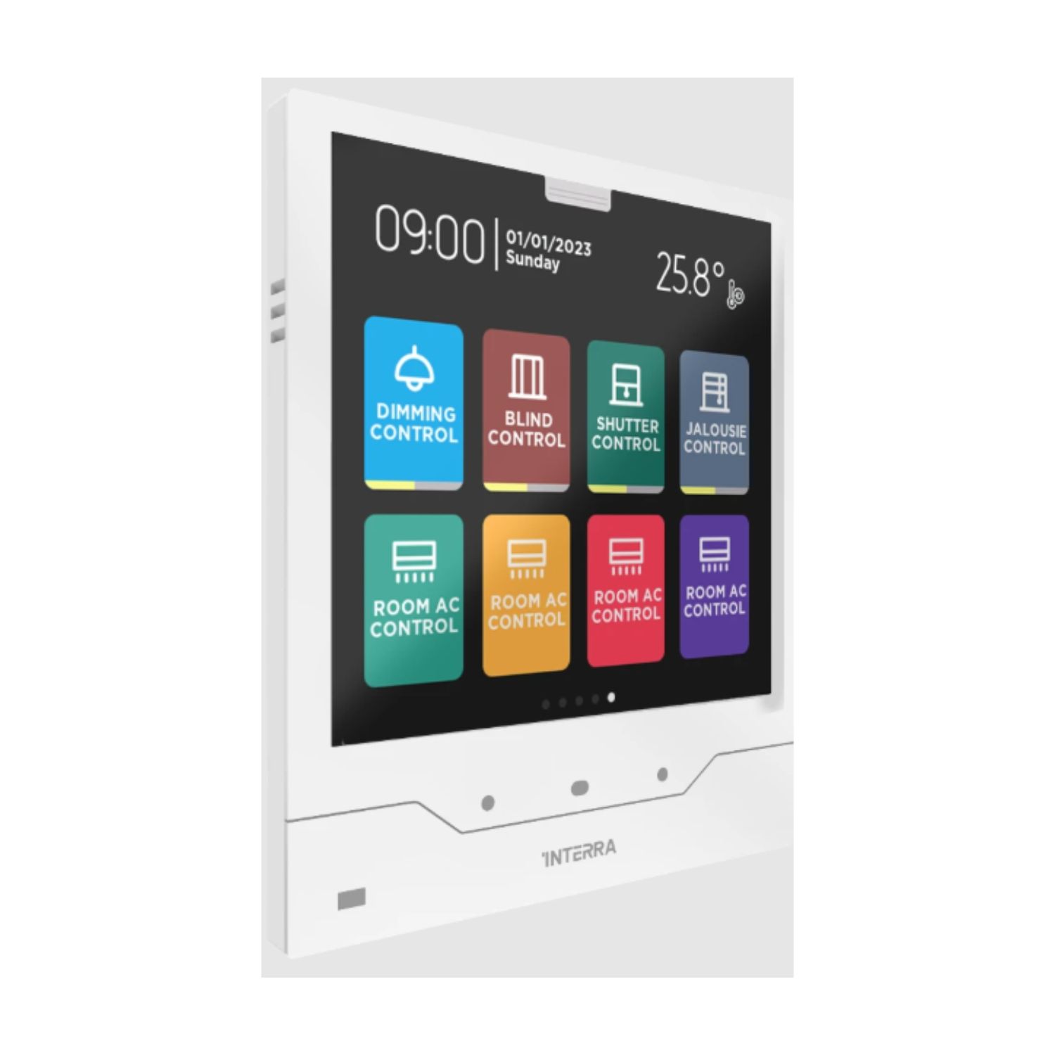 iX4-4” KNX Touch Panel – White