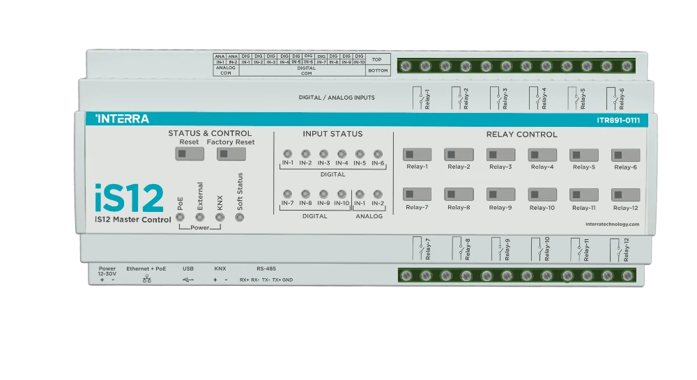Interra iS12 – Master Control Server