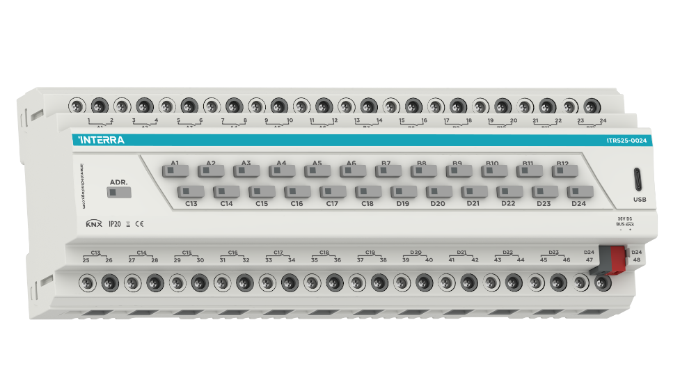 Interra Combo+ – Actuador KNX de 24 canales